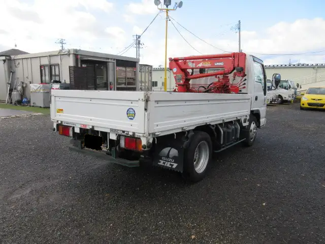 いすゞ エルフ 小型 クレーン付 横置簡易クレーン 3段の中古トラック画像3