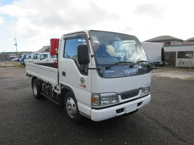 いすゞ エルフ 小型 クレーン付 横置簡易クレーン 3段の中古トラック画像2