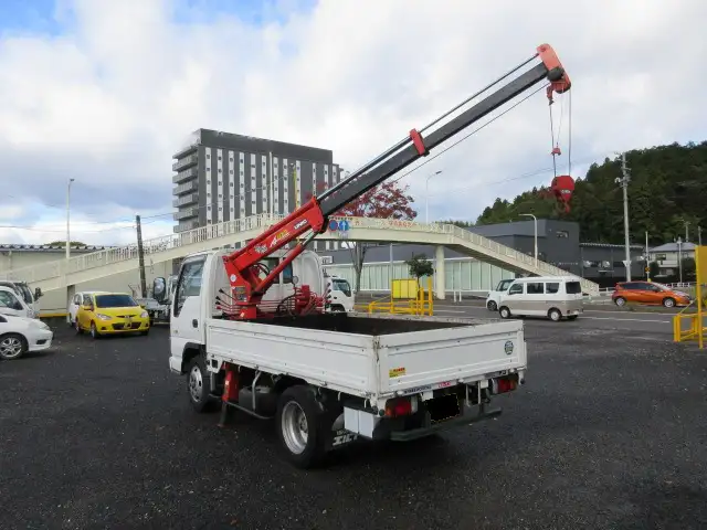 いすゞ エルフ 小型 クレーン付 横置簡易クレーン 3段の中古トラック画像6