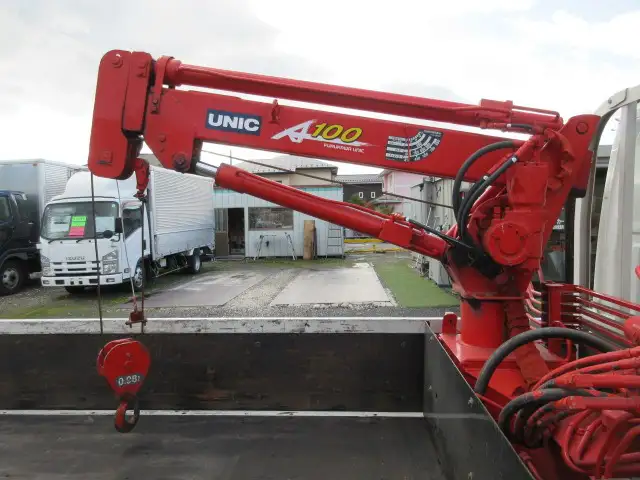 いすゞ エルフ 小型 クレーン付 横置簡易クレーン 3段の中古トラック画像9