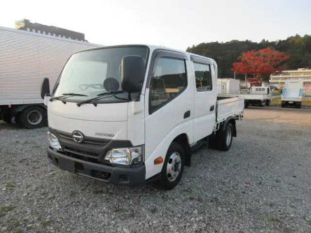 日野 デュトロ 小型 平ボディ Wキャブ TPG-XZU605M の中古トラック【車両No.200872】