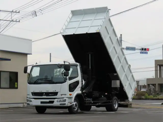 三菱 ファイター 中型/増トン ダンプ 土砂禁 2KG-FK72Fの中古トラック画像2