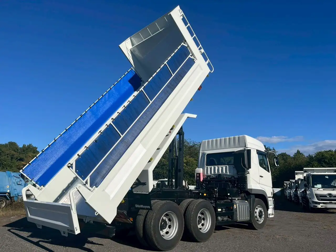 三菱 スーパーグレート 大型 ダンプ ハイルーフ コボレーンの中古トラック画像5