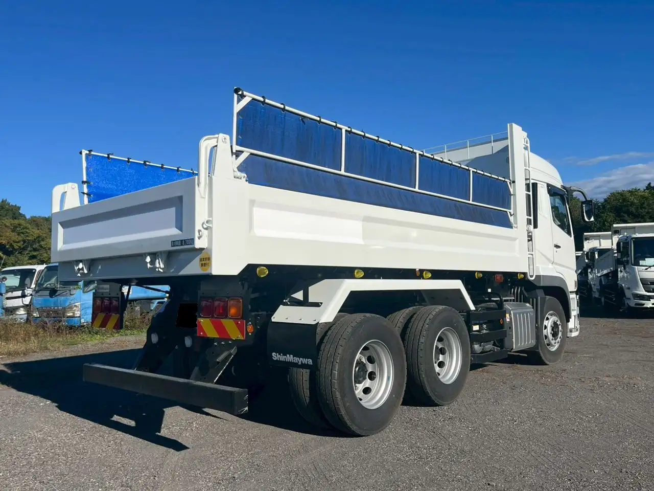 三菱 スーパーグレート 大型 ダンプ ハイルーフ コボレーンの中古トラック画像3