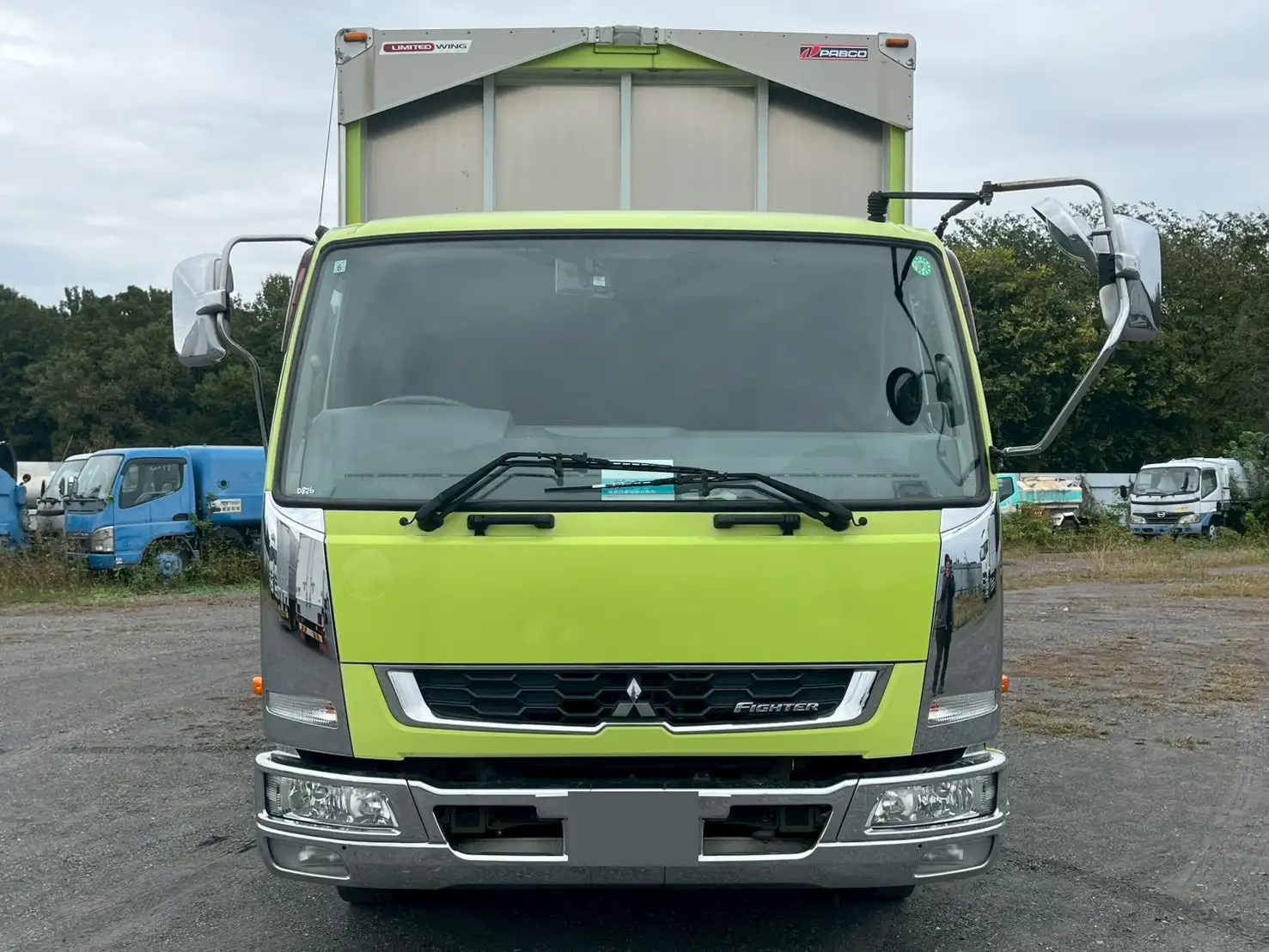 三菱 ファイター 中型/増トン ウイング パワーゲート ベッドの中古トラック画像2