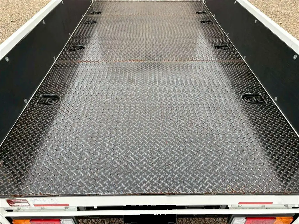 三菱 キャンター 小型 平ボディ パワーゲート 床鉄板の中古トラック画像8