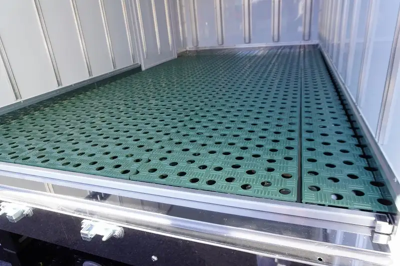 三菱 キャンター 小型 冷凍冷蔵 低温 床ステンの中古トラック画像7