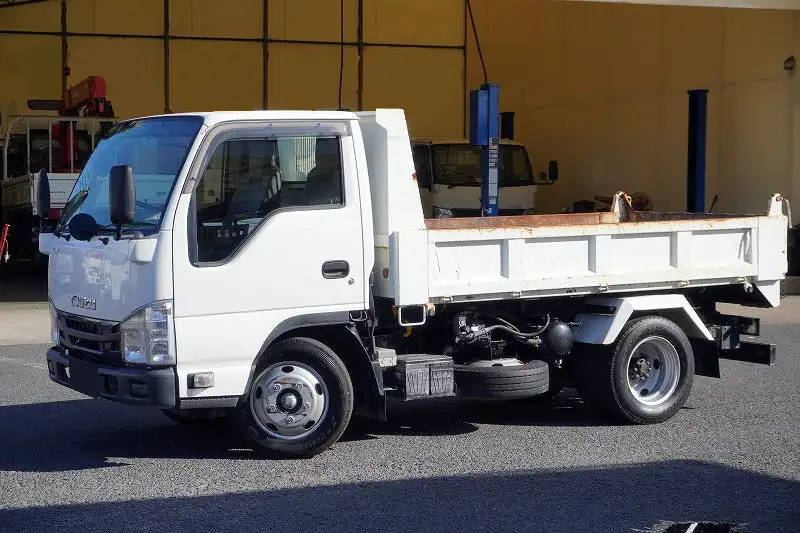 いすゞ エルフ 小型 ダンプ ローダー 強化 の中古トラック【車両No.200955】