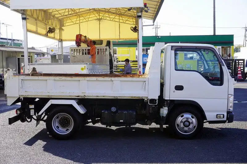 いすゞ エルフ 小型 ダンプ ローダー 強化の中古トラック画像2