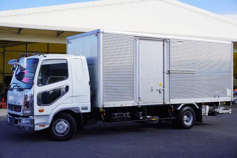 三菱 ファイター 中型/増トン アルミバン パワーゲート サイドドア の中古トラック【車両No.200943】