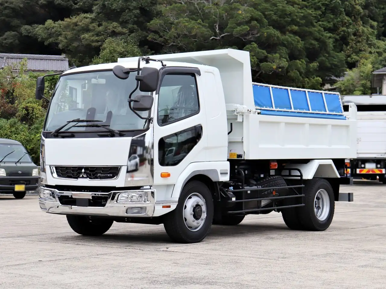 三菱 ファイター 中型/増トン ダンプ コボレーン ベッド の中古トラック【車両No.200988】