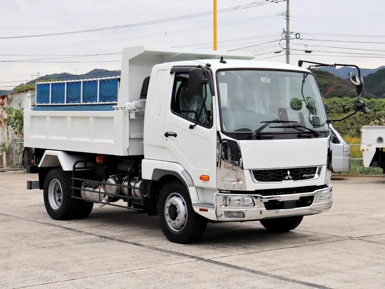 三菱 ファイター 中型/増トン ダンプ コボレーン ベッドの中古トラック画像3