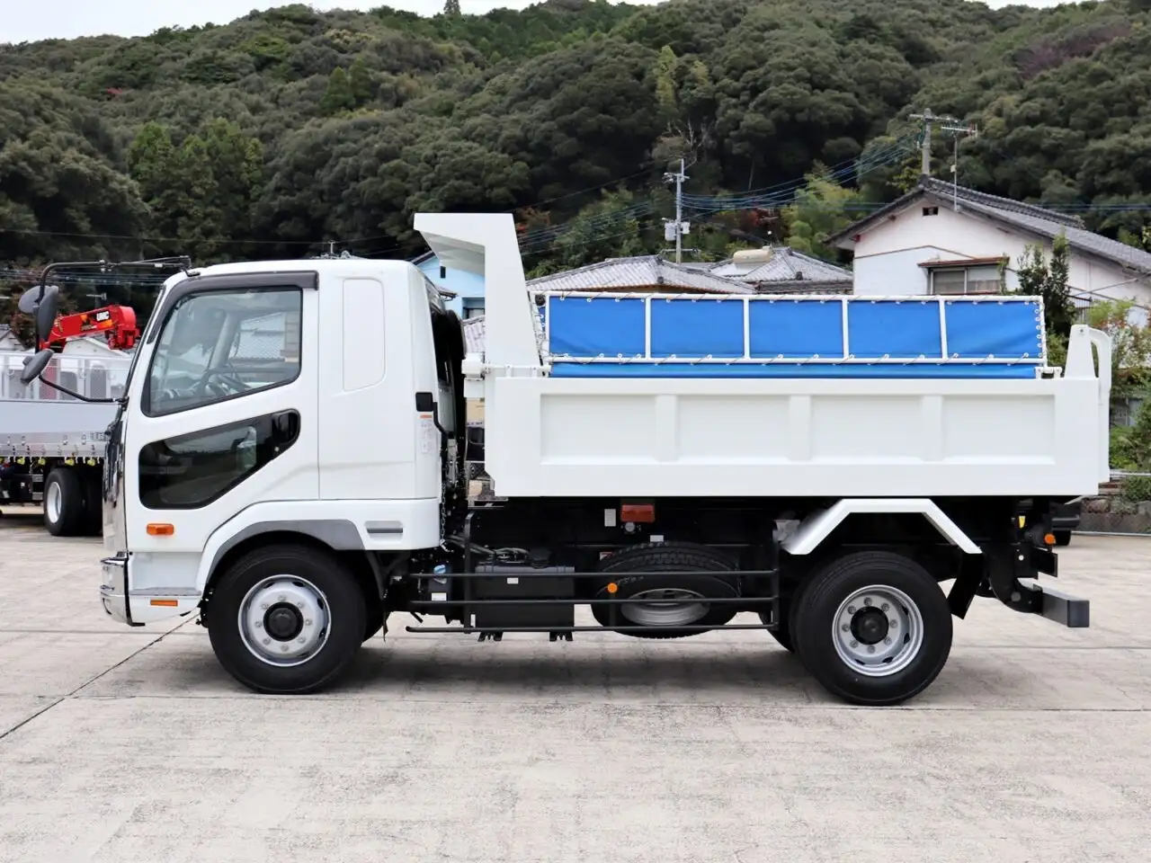 三菱 ファイター 中型/増トン ダンプ コボレーン ベッドの中古トラック画像7
