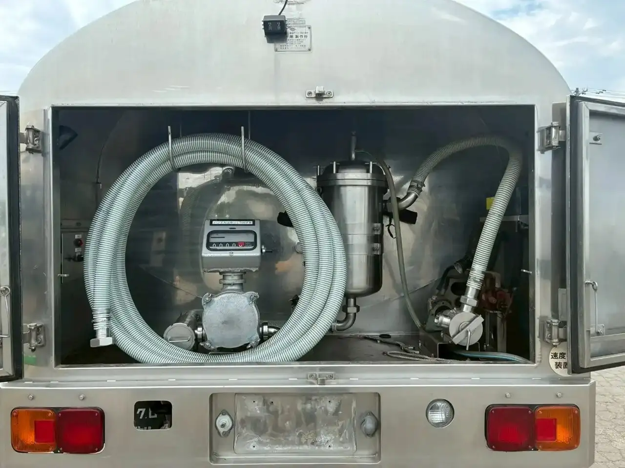 日野 レンジャー 中型/増トン タンク車 ローリー LDG-FG8JKAAの中古トラック画像7