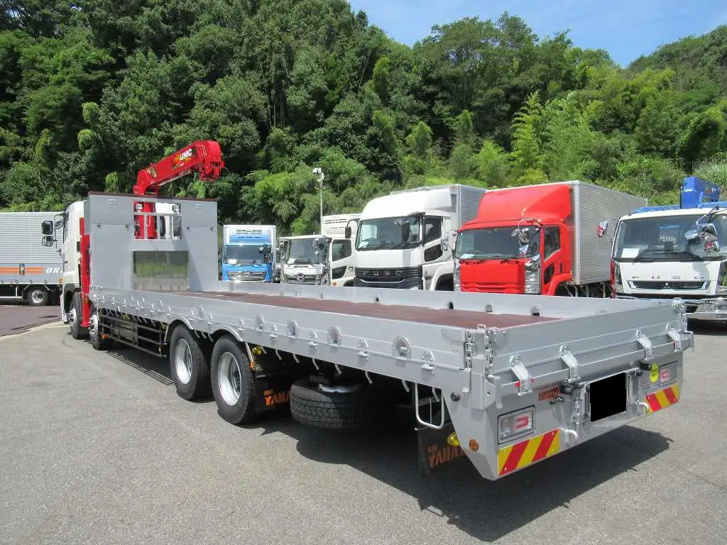 日野 プロフィア 大型 車両重機運搬 4段クレーン ラジコンの中古トラック画像4