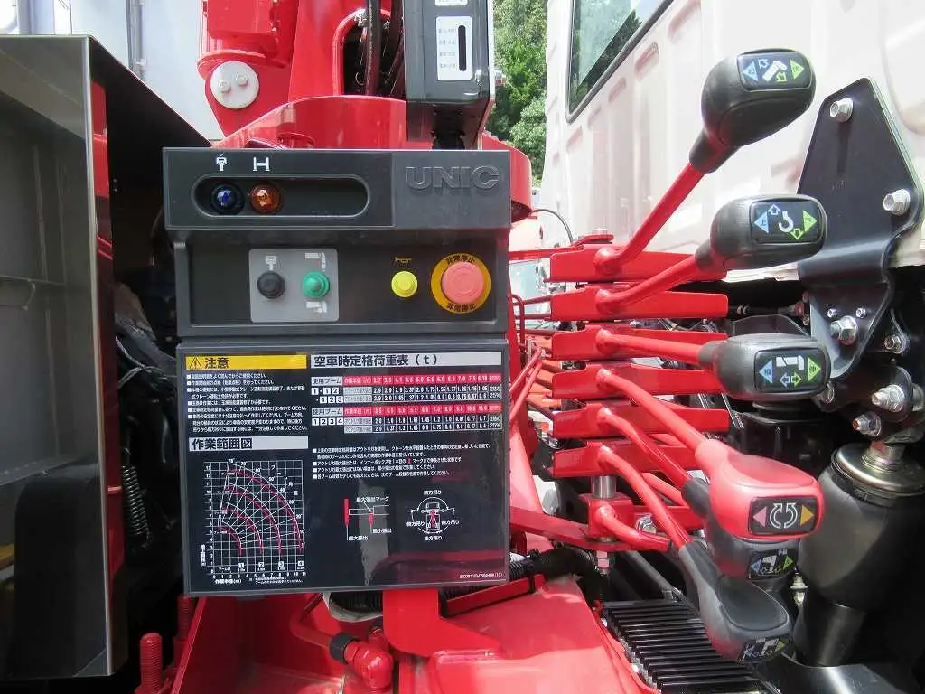 日野 プロフィア 大型 車両重機運搬 4段クレーン ラジコンの中古トラック画像10