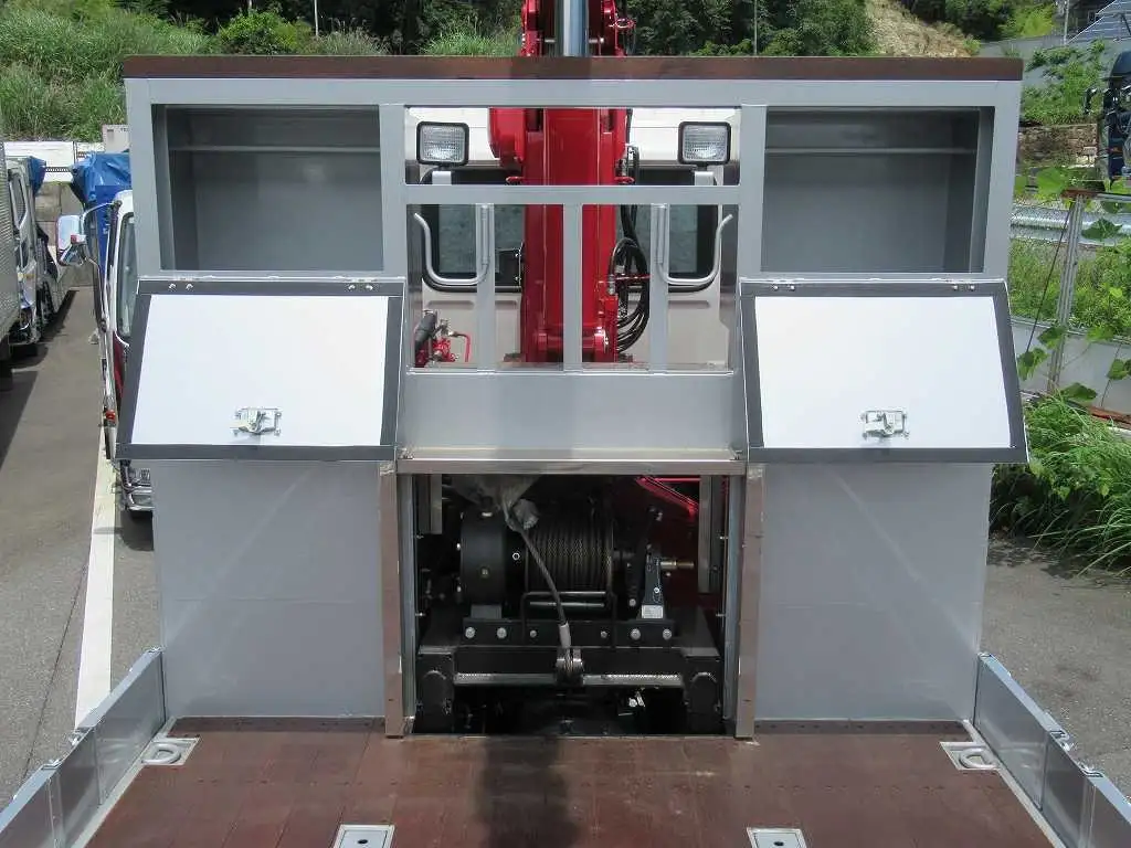 日野 プロフィア 大型 車両重機運搬 4段クレーン ラジコンの中古トラック画像7