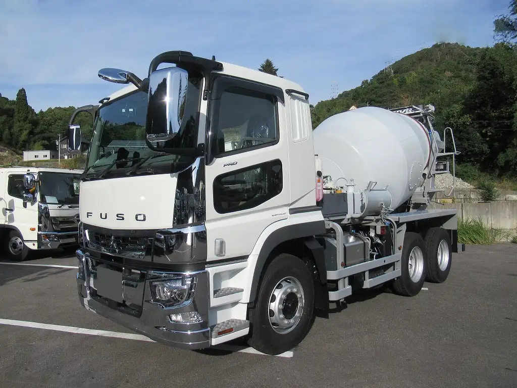 三菱 スーパーグレート 大型 ミキサー・ポンプ ベッド 2KG-FV70GX の中古トラック【車両No.201045】
