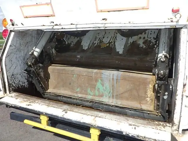 いすゞ ギガ 大型 パッカー車 プレス式 ベッドの中古トラック画像5