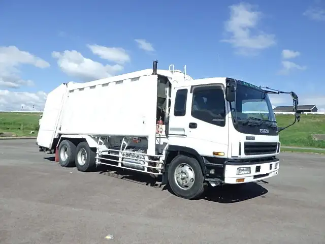 いすゞ ギガ 大型 パッカー車 プレス式 ベッドの中古トラック画像2