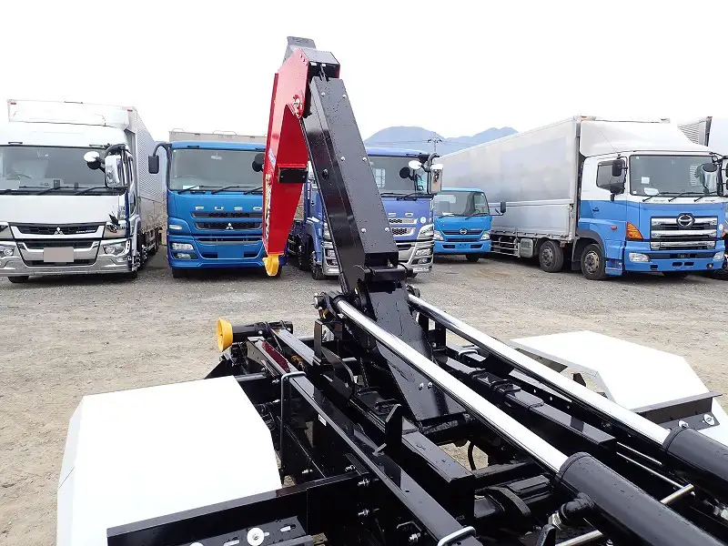 三菱 ファイター 中型/増トン アームロール コンテナ付き ツインホイストの中古トラック画像7