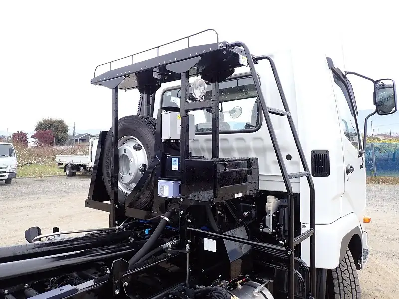 三菱 ファイター 中型/増トン アームロール コンテナ付き ツインホイストの中古トラック画像10