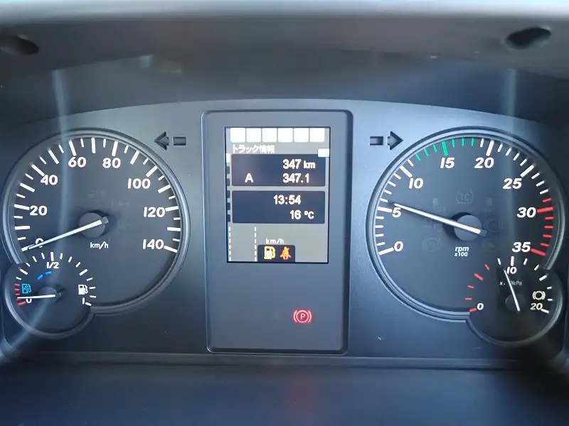 三菱 ファイター 中型/増トン 車両重機運搬 4段クレーン ラジコンの中古トラック画像15