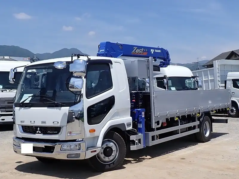 三菱 ファイター 中型/増トン クレーン付 アルミブロック 4段 の中古トラック【車両No.200994】