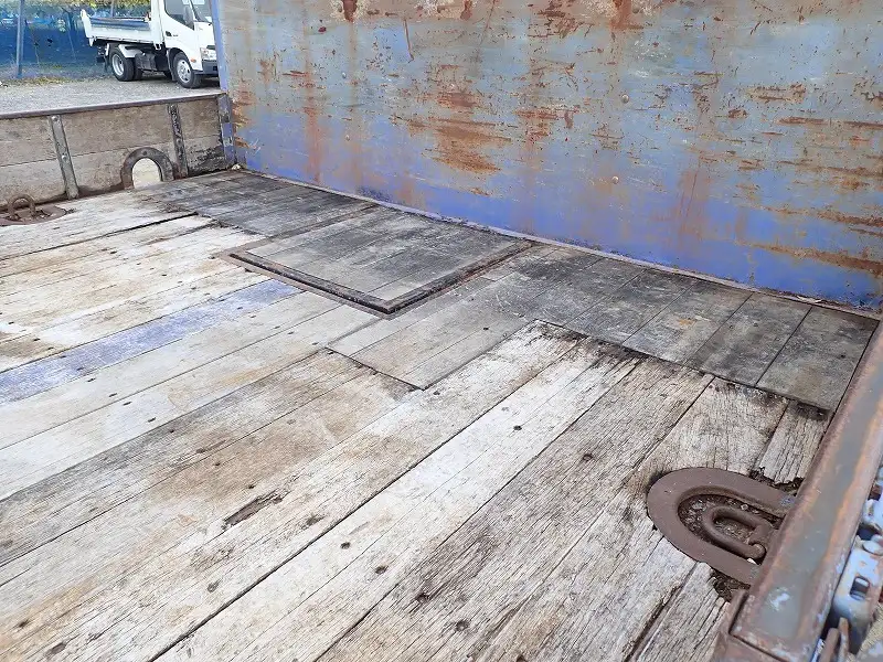 三菱 スーパーグレート 大型 平ボディ ベッド QKG-FS50VZの中古トラック画像8