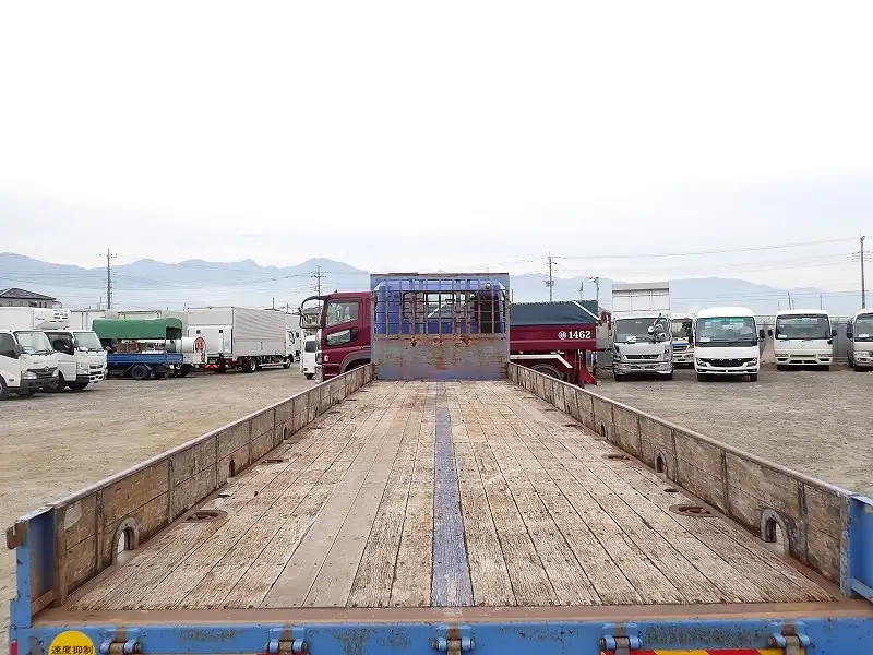 三菱 スーパーグレート 大型 平ボディ ベッド QKG-FS50VZの中古トラック画像6