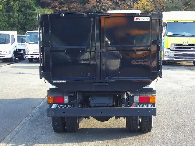 日野 デュトロ 小型 ダンプ 土砂禁 ステンレス張りの中古トラック画像5