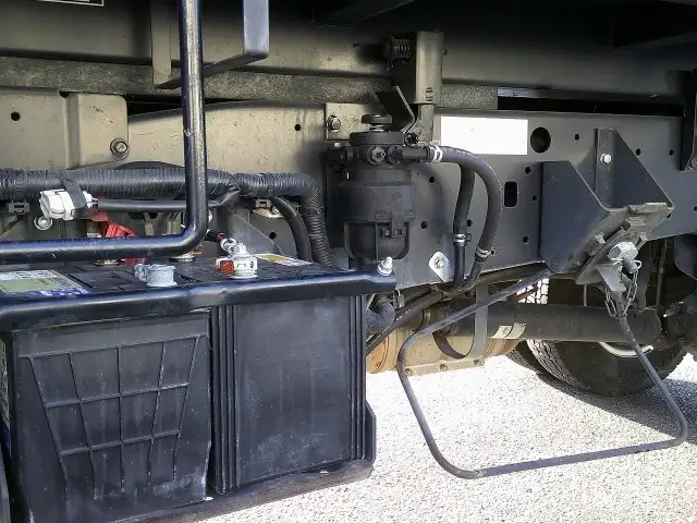 日野 デュトロ 小型 ダンプ 土砂禁 ステンレス張りの中古トラック画像14