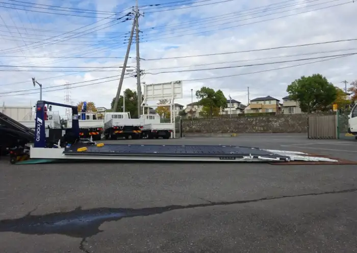 三菱 キャンター 小型 車両重機運搬 ウインチ 2PG-FEB80の中古トラック画像9