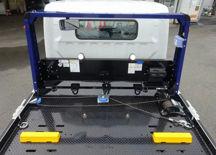 三菱 キャンター 小型 車両重機運搬 ウインチ 2PG-FEB80の中古トラック画像12