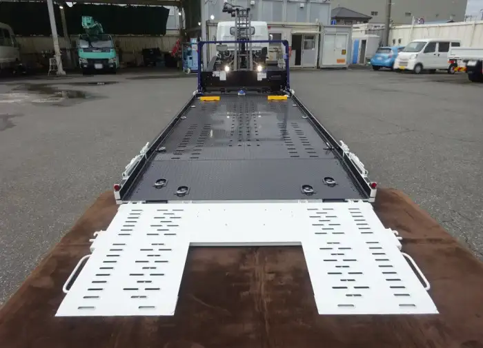 三菱 キャンター 小型 車両重機運搬 ウインチ 2PG-FEB80の中古トラック画像10