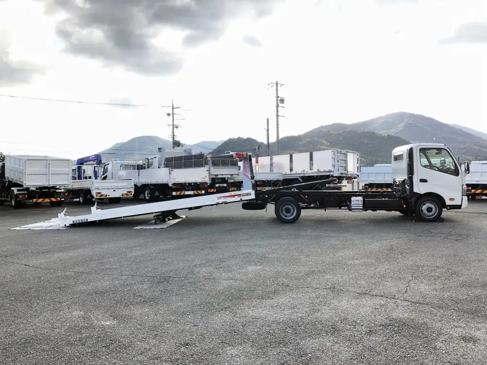 日野 デュトロ 小型 車両重機運搬 ラジコン ウインチの中古トラック画像3