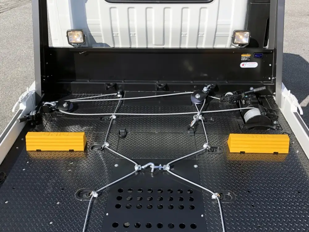 日野 デュトロ 小型 車両重機運搬 ラジコン ウインチの中古トラック画像8