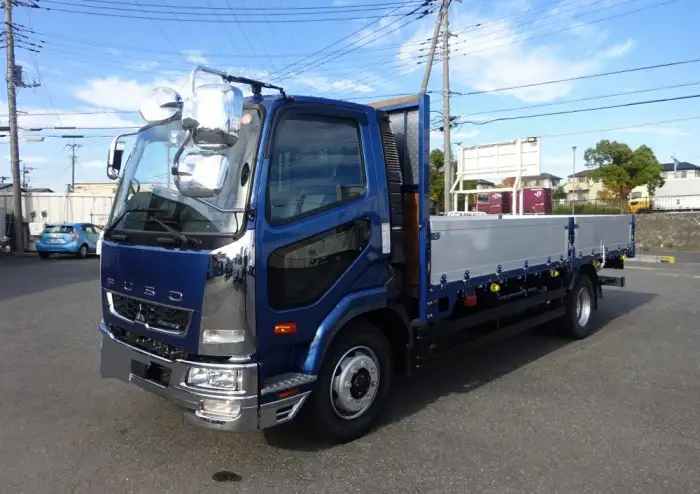 三菱 ファイター 中型/増トン 平ボディ アルミブロック 2KG-FK72FZ の中古トラック【車両No.201018】