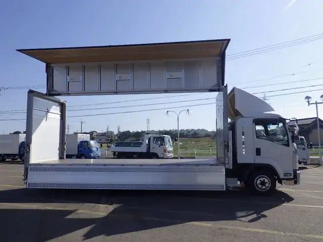 いすゞ フォワード 中型/増トン ウイング パワーゲート エアサスの中古トラック画像5