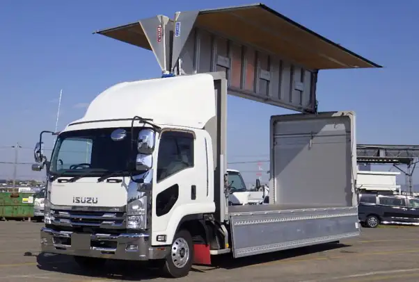 いすゞ フォワード 中型/増トン ウイング パワーゲート エアサス の中古トラック【車両No.201118】