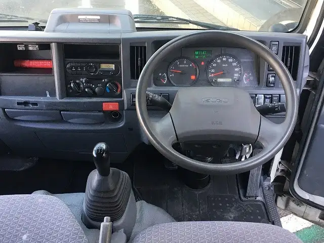 いすゞ エルフ 小型 平ボディ Wキャブ 床鉄板の中古トラック画像10