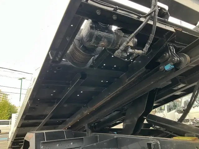 三菱 キャンター 小型 車両重機運搬 ラジコン ウインチの中古トラック画像16