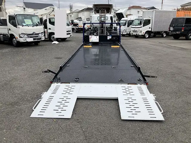 三菱 キャンター 小型 車両重機運搬 ラジコン ウインチの中古トラック画像7