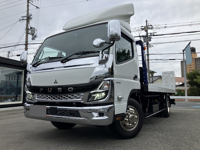 三菱 キャンター 小型 車両重機運搬 セーフティーローダー