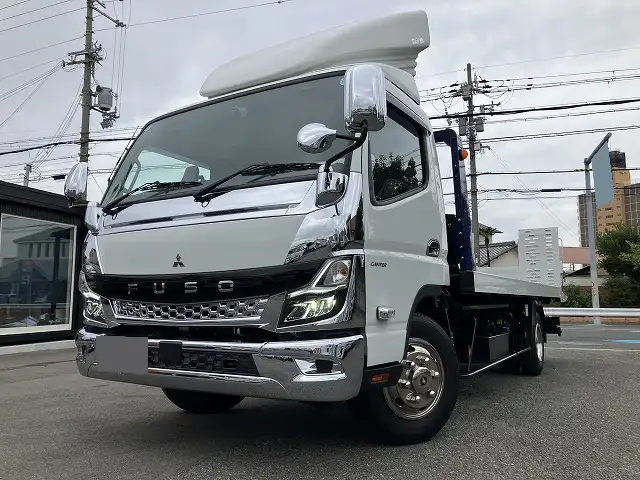 三菱 キャンター 小型 車両重機運搬 ラジコン ウインチ の中古トラック【車両No.201005】