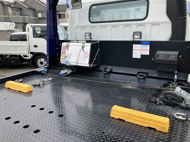 三菱 キャンター 小型 車両重機運搬 ラジコン ウインチの中古トラック画像8