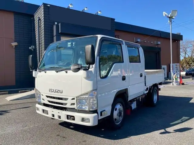いすゞ エルフ 小型 平ボディ Wキャブ  の中古トラック【車両No.200987】