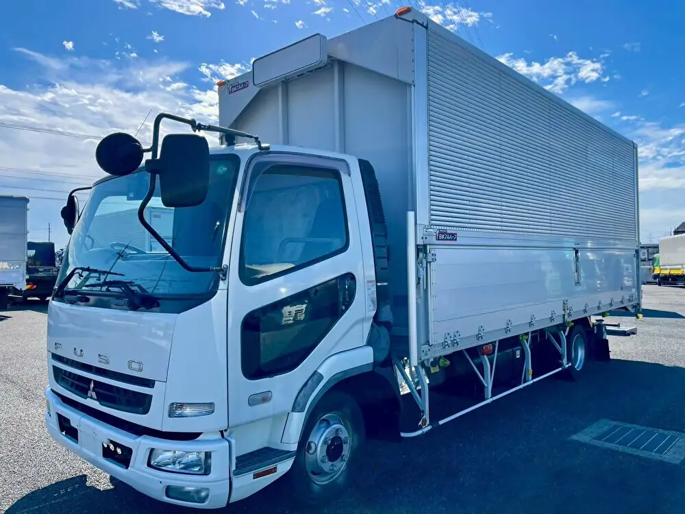 三菱 ファイター 中型/増トン ウイング パワーゲート PDG-FK71F の中古トラック【車両No.201125】