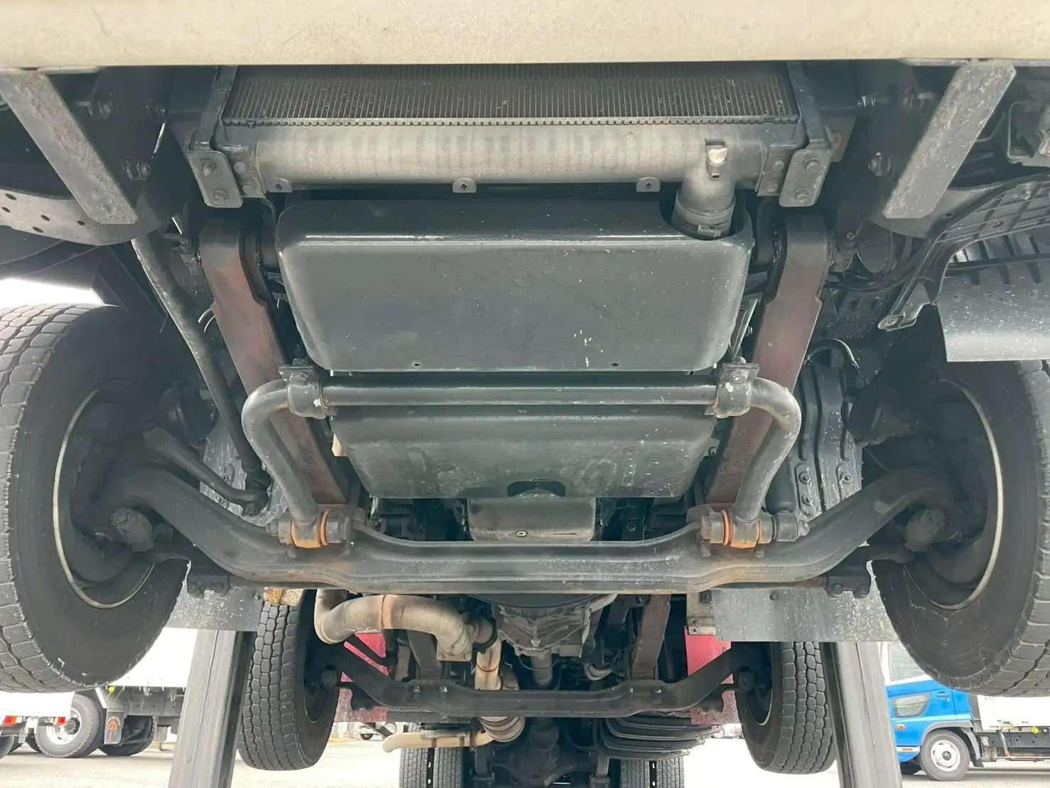 三菱 スーパーグレート 大型 車両重機運搬 ラジコン ウインチの中古トラック画像18