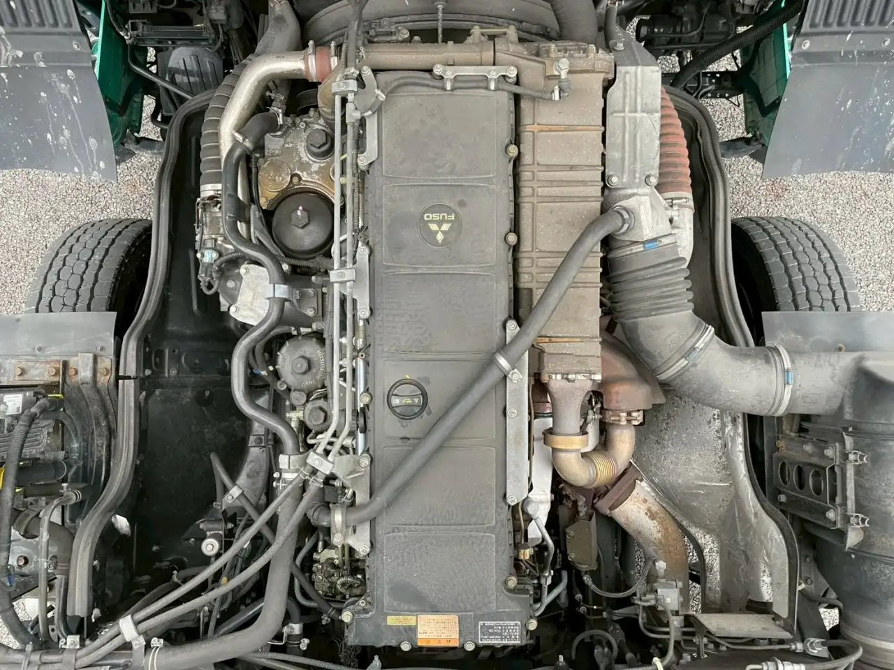 三菱 スーパーグレート 大型 車両重機運搬 ラジコン ウインチの中古トラック画像20